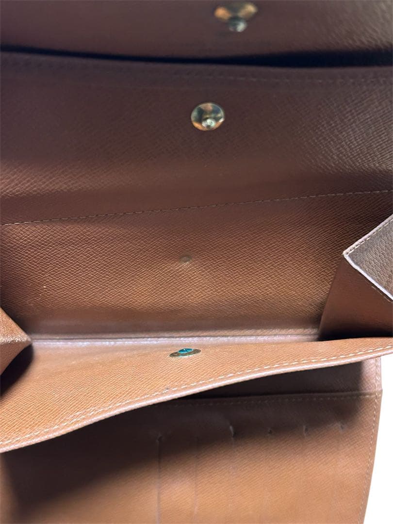 アルビ Louis Vuitton ルイヴィトン　モノグラム 三つ折り財布