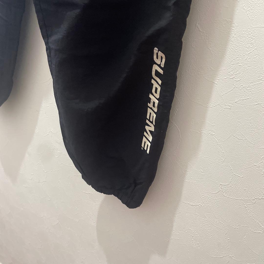 SUPREME ブラック ロゴパンツ
