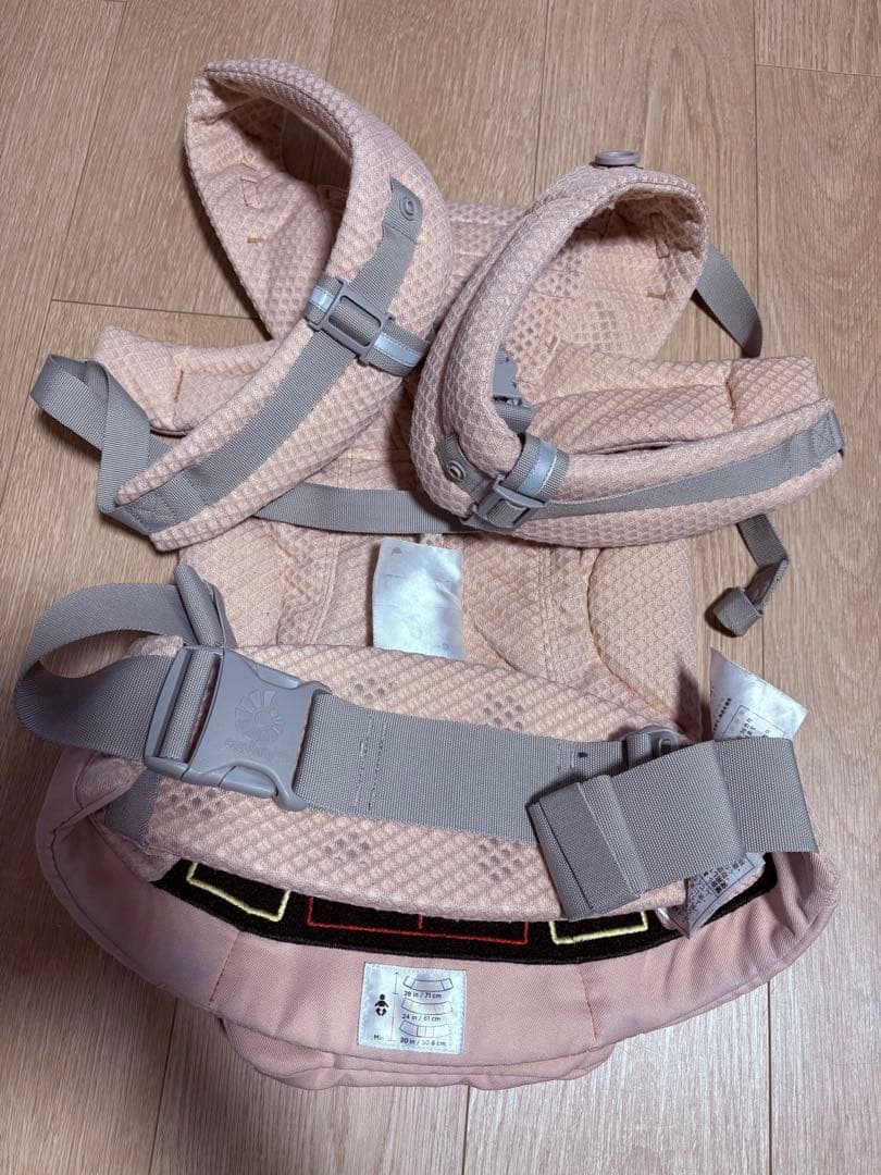 【美品】エルゴベビー　オムニブリーズ　ピンククォーツ