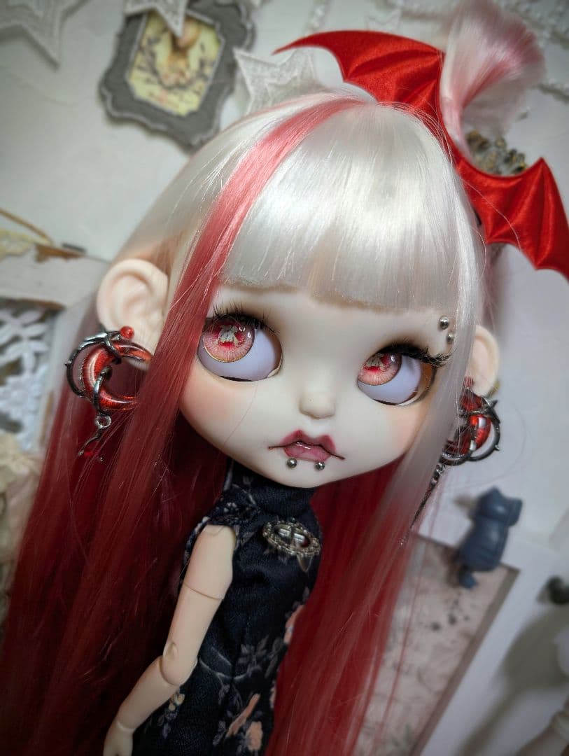 にゃん❁︎アイシードール ホームステイ❁︎bat red❁︎
