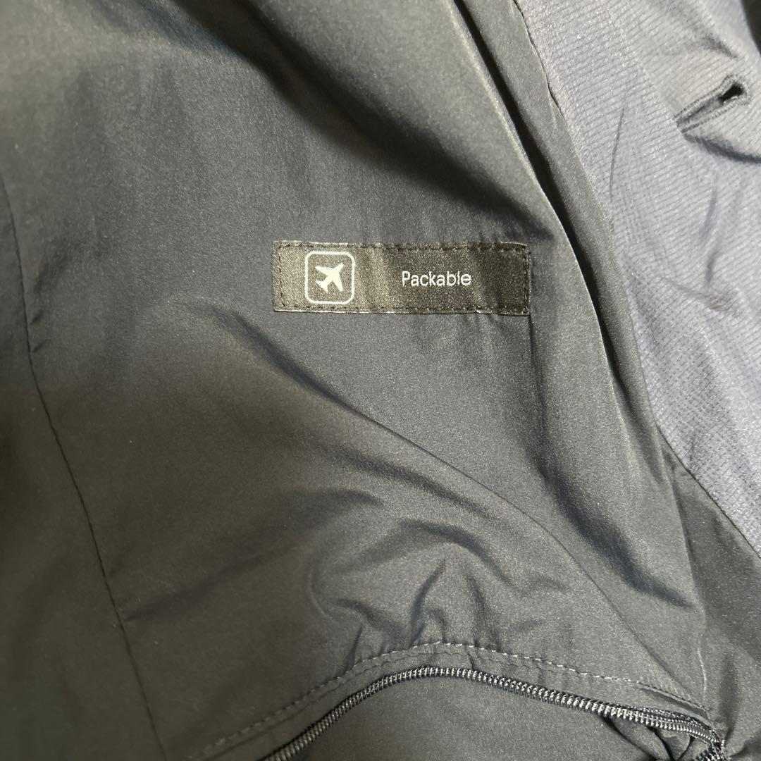 HUGO BOSS ネイビー テーラードジャケット packable