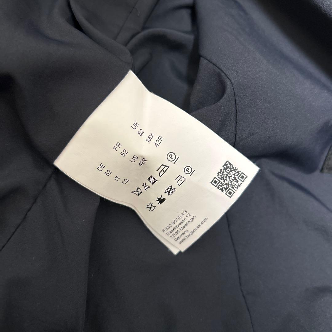 HUGO BOSS ネイビー テーラードジャケット packable