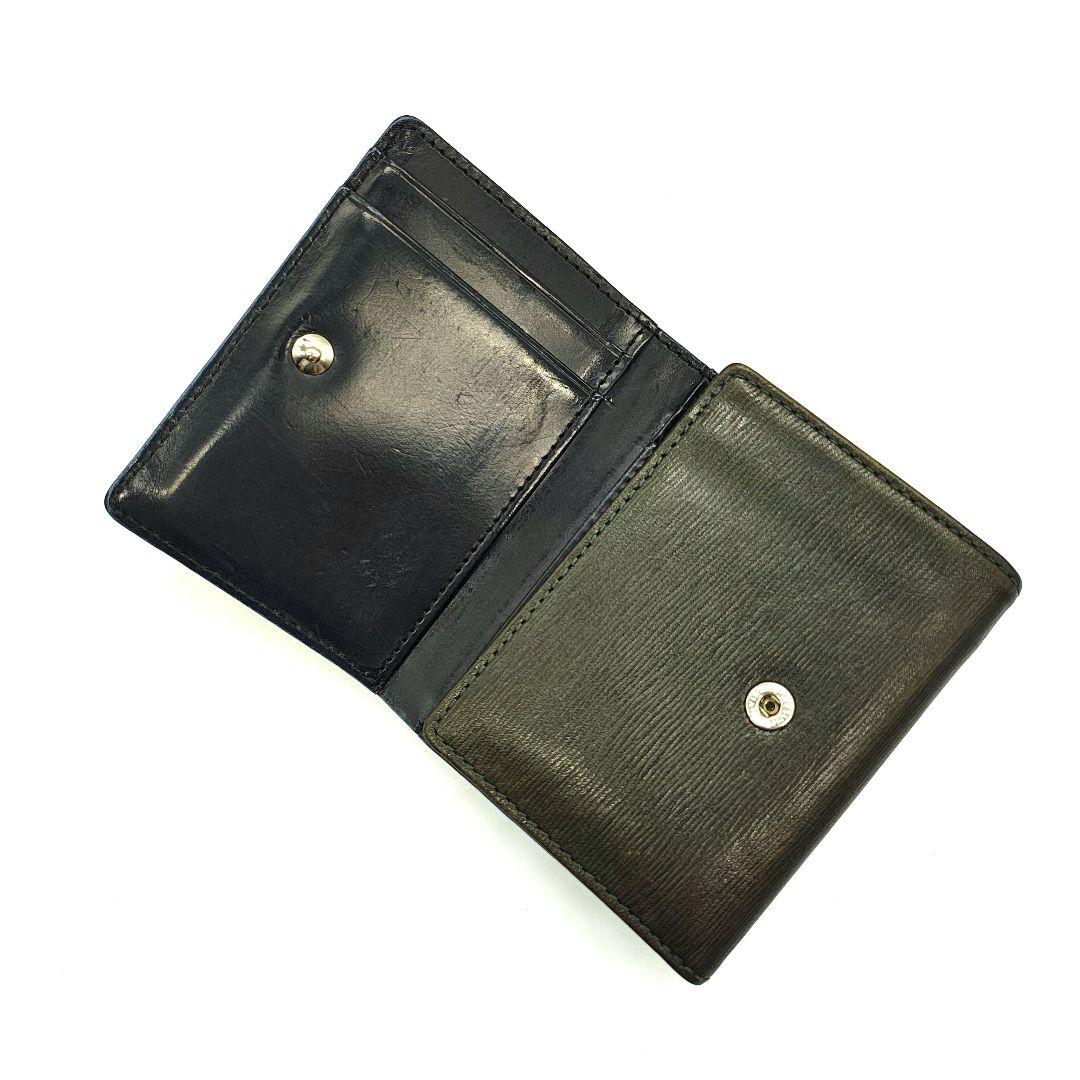 美品 ヴィヴィアンウエストウッド 三つ折り財布 がま口 レザー
