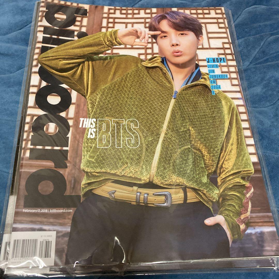 BTSビルボード写真集　全メンバーポスター付き