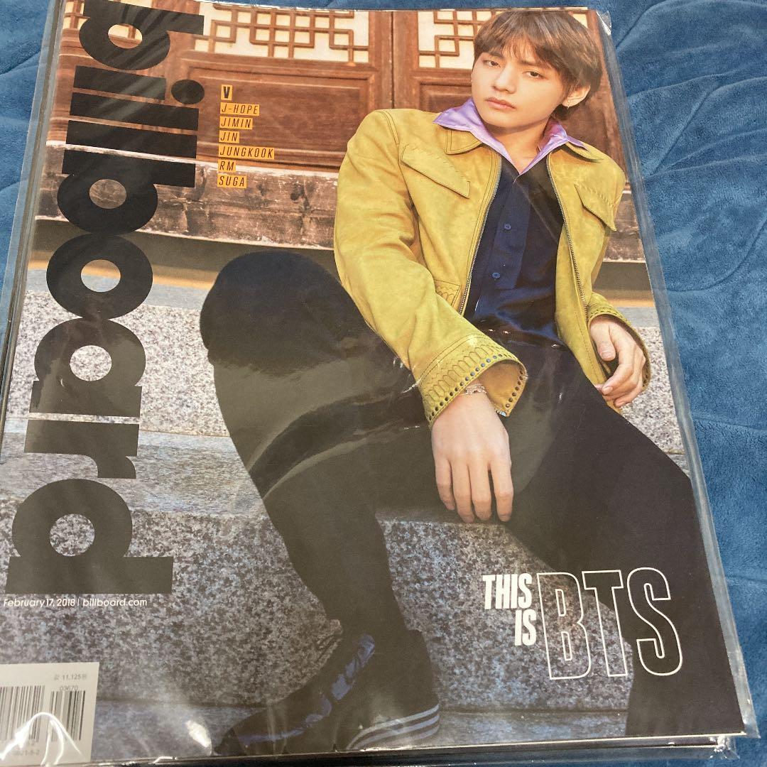 BTSビルボード写真集　全メンバーポスター付き