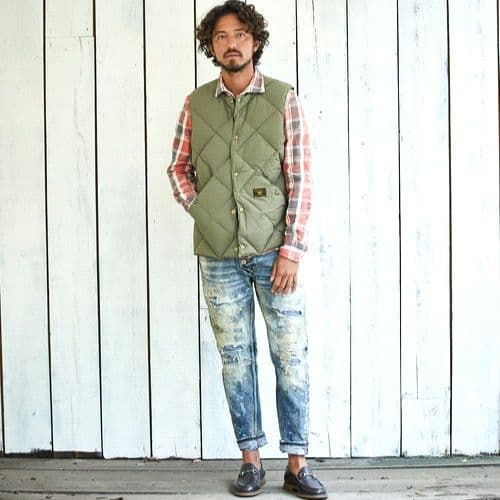 SADA　TMT MILITARY NYLON DOWN VEST