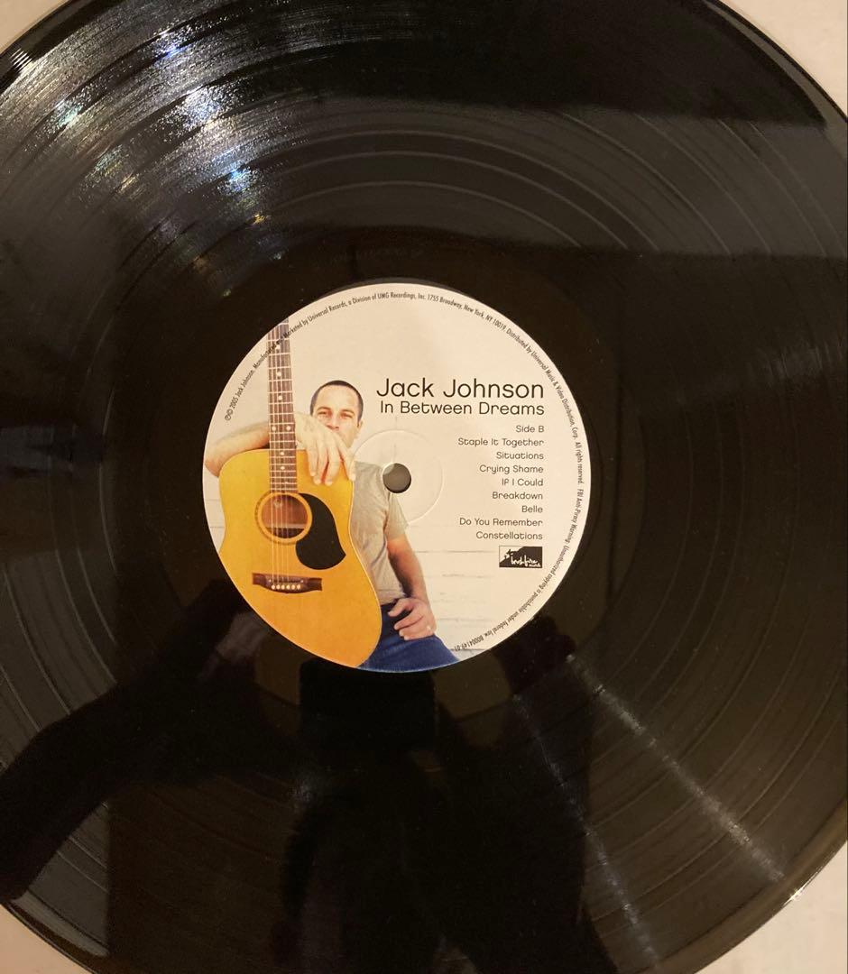 Jack Johnson In Between Dreams 初期プレス LP