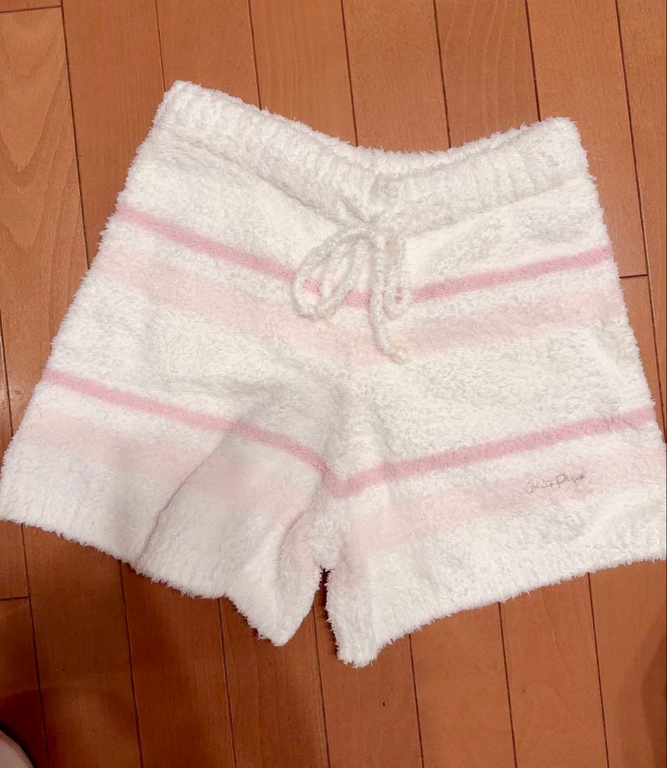 新品未使用 ジェラートピケ パーカーショートパンツ上下2点セット ピンク