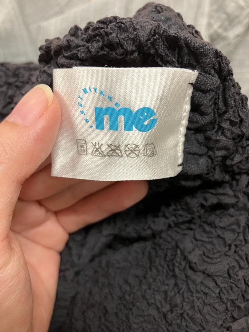 【限定値下げ中】me ISSEY MIYAKE／プリーツ ワンピース／ネイビー