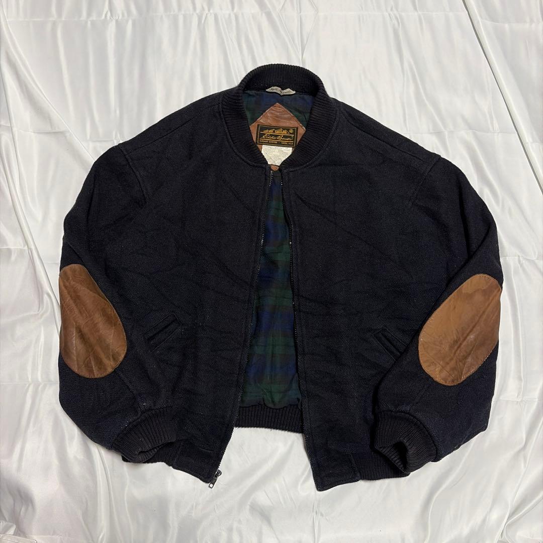 ポ*タ様 80s Eddie Bauer Elbow Patch Wool Ja