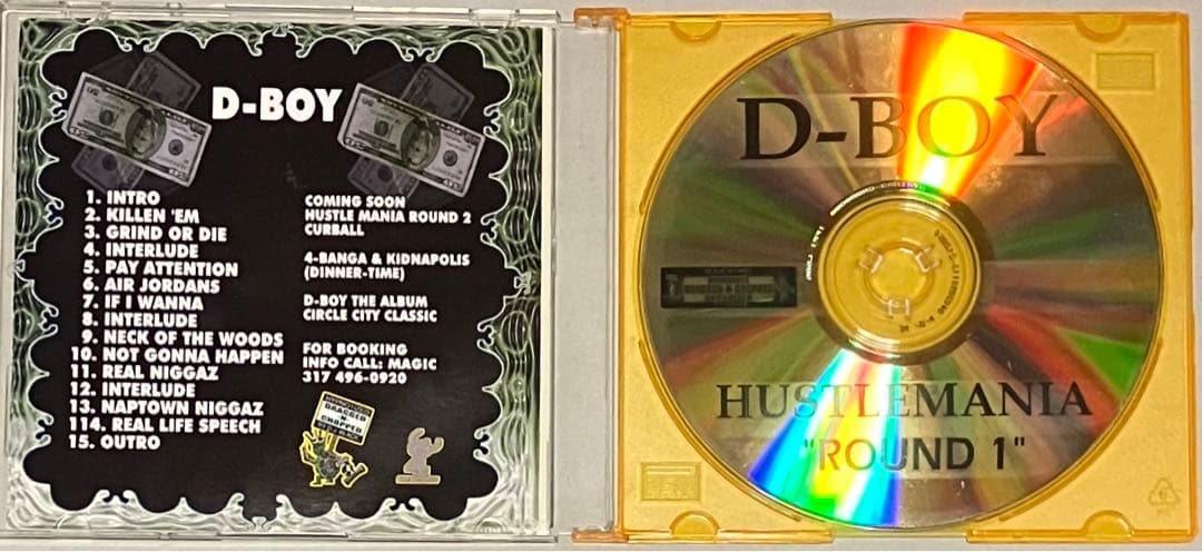 洋楽 G-RAP D-BOY - HUSTLE MANIA ROUND 1