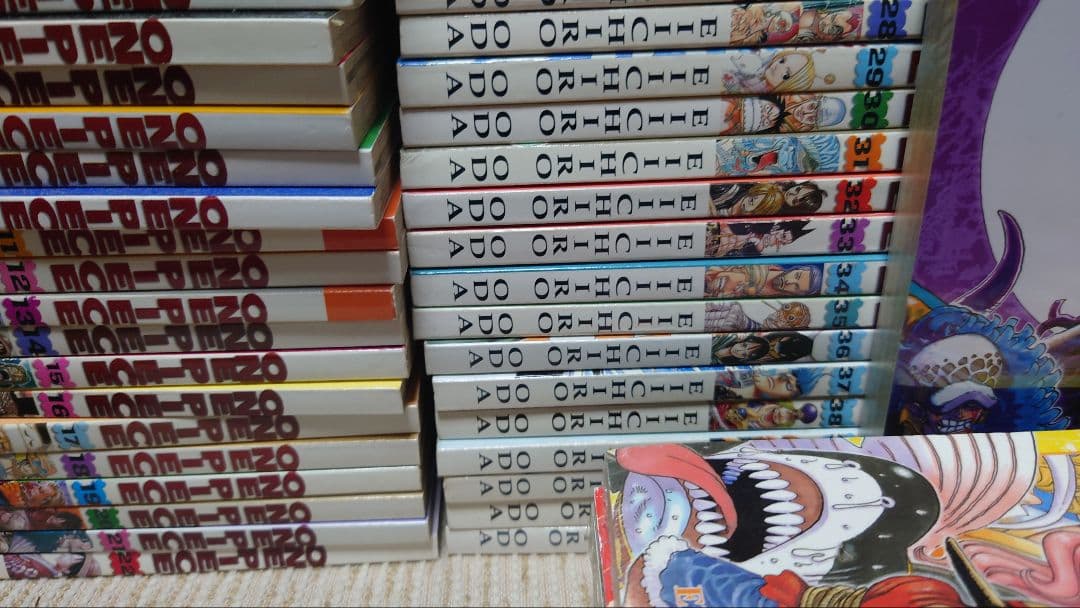 ワンピース　インドネシア語　単行本　1巻から68巻、103巻