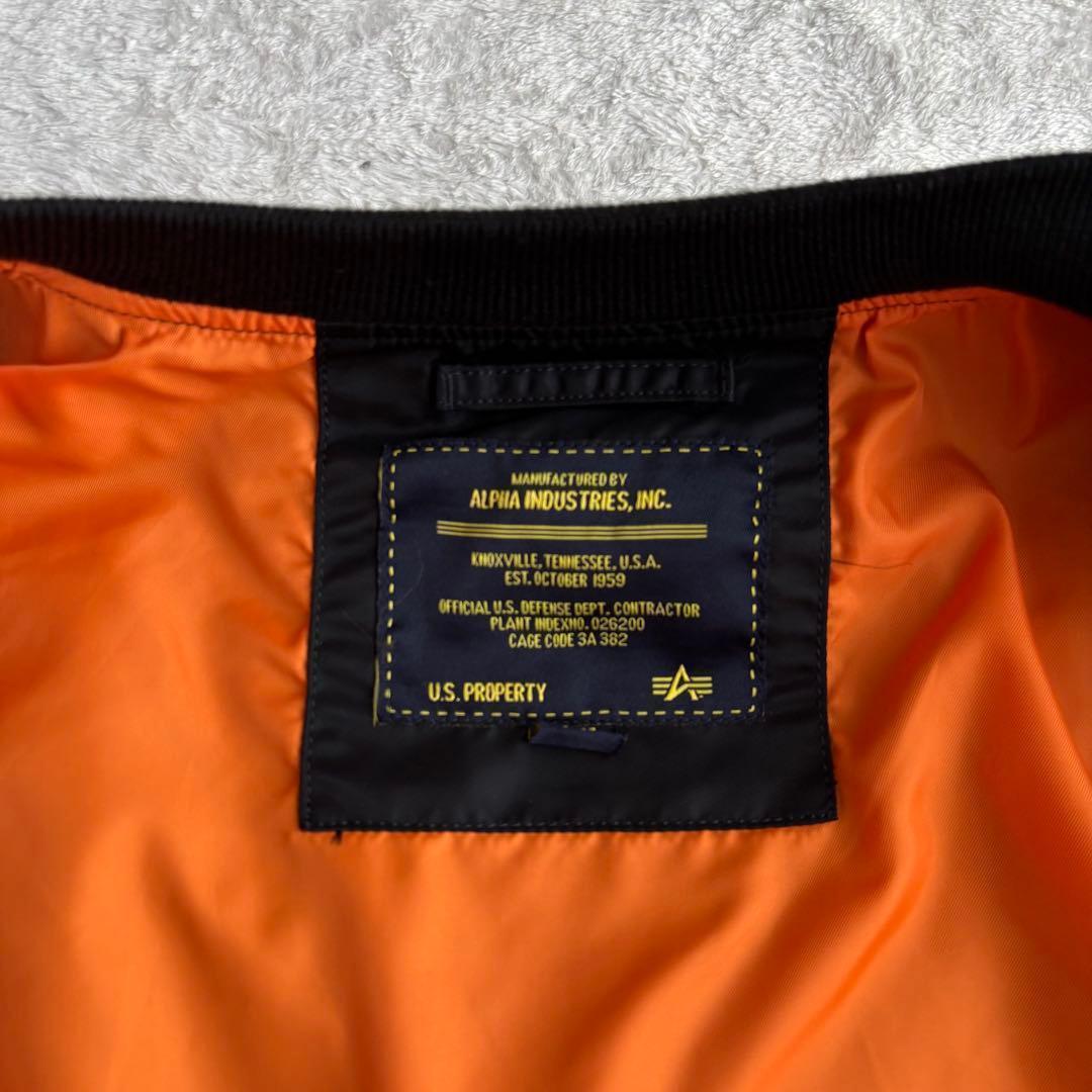 ✨️美品 ALPHA INDUSTRIES × NASA MA-1 L ワッペン
