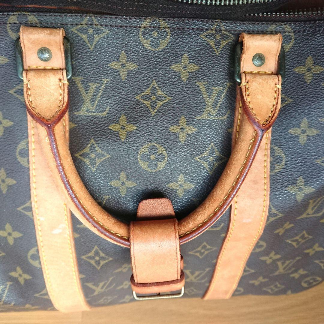 【美品 本物保証】Louis Vuitton モノグラム ボストン キーポル45