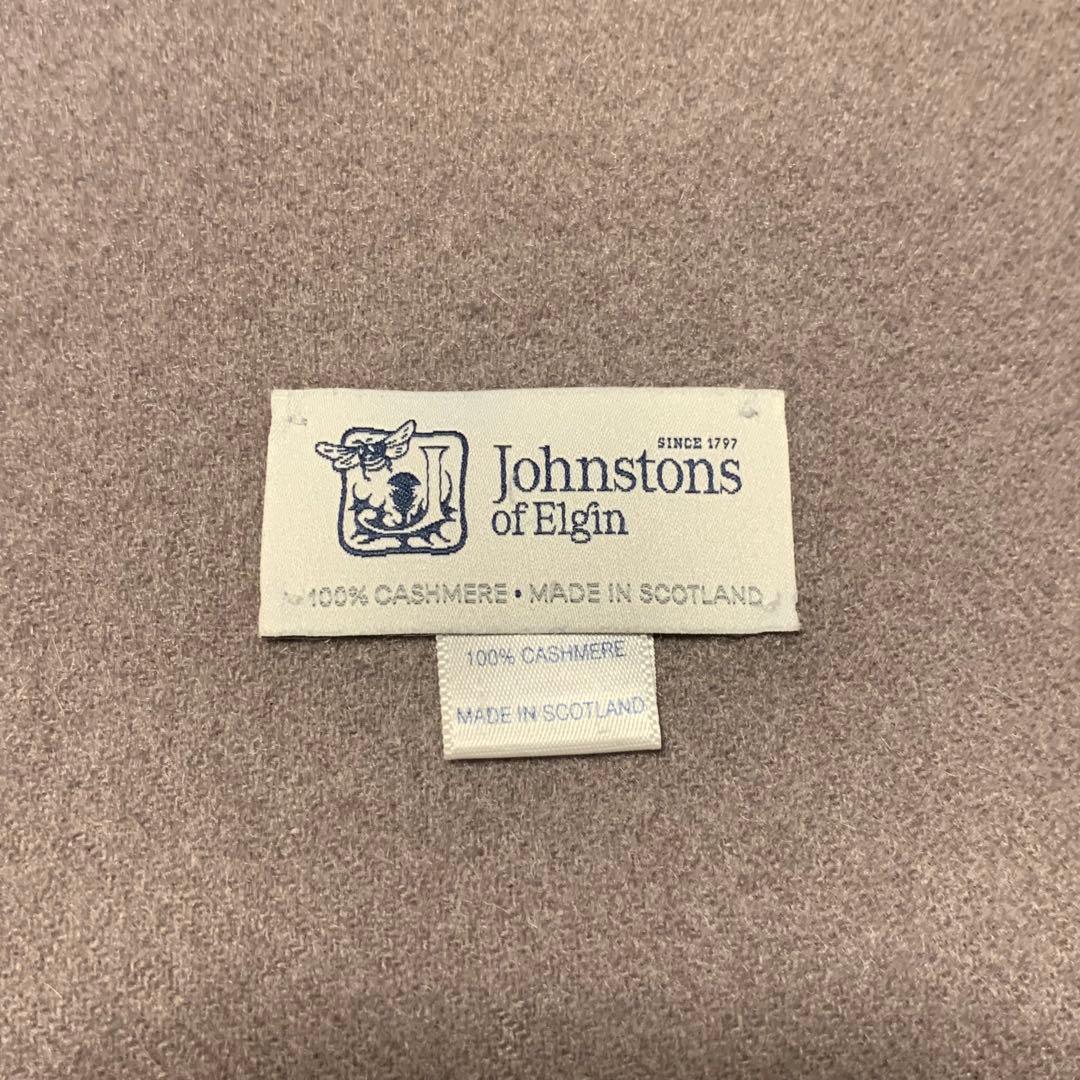 ★Johnstons of Elgin カシミヤ 大判ストール マフラー★