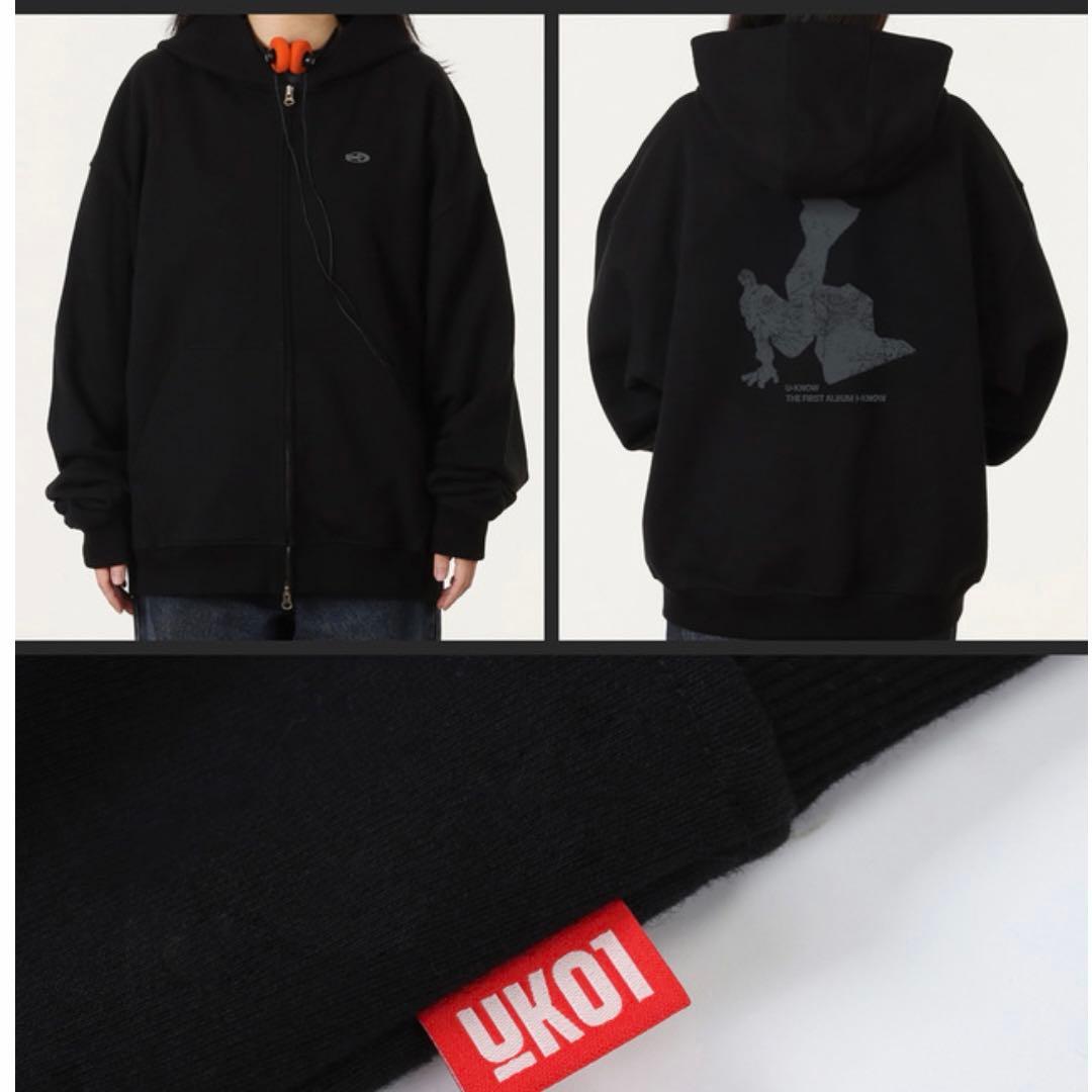 【新品】東方神起 ユノ パーカー フーディ ブラック