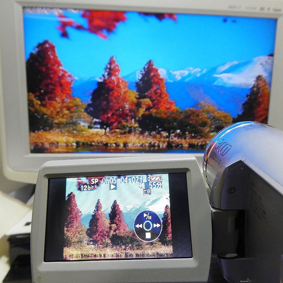 動作良好 パナソニック NV-GS300 MiniDVビデオDVDダビングに最適