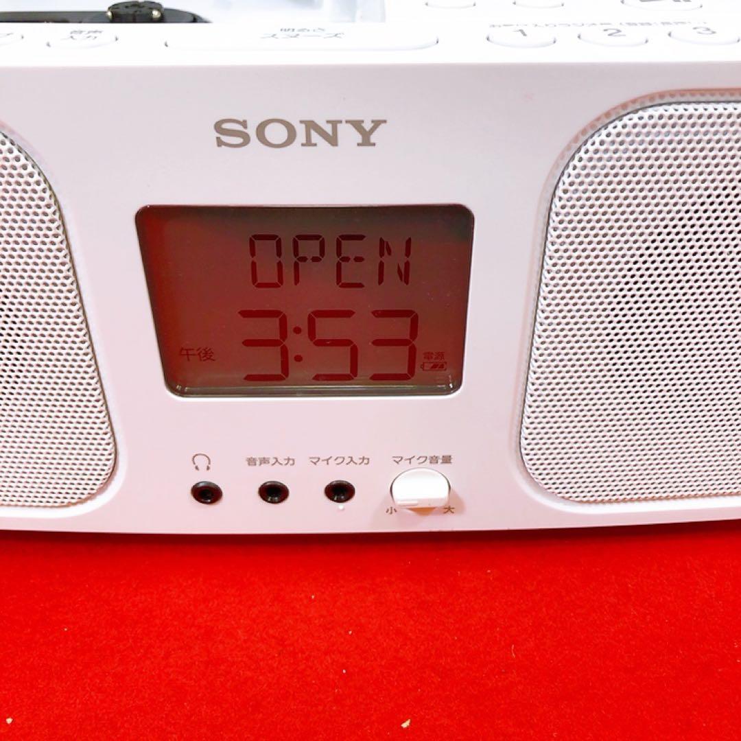 SONY ポータブルオーディオシステム CFD-S401 ラジカセ 2019年製