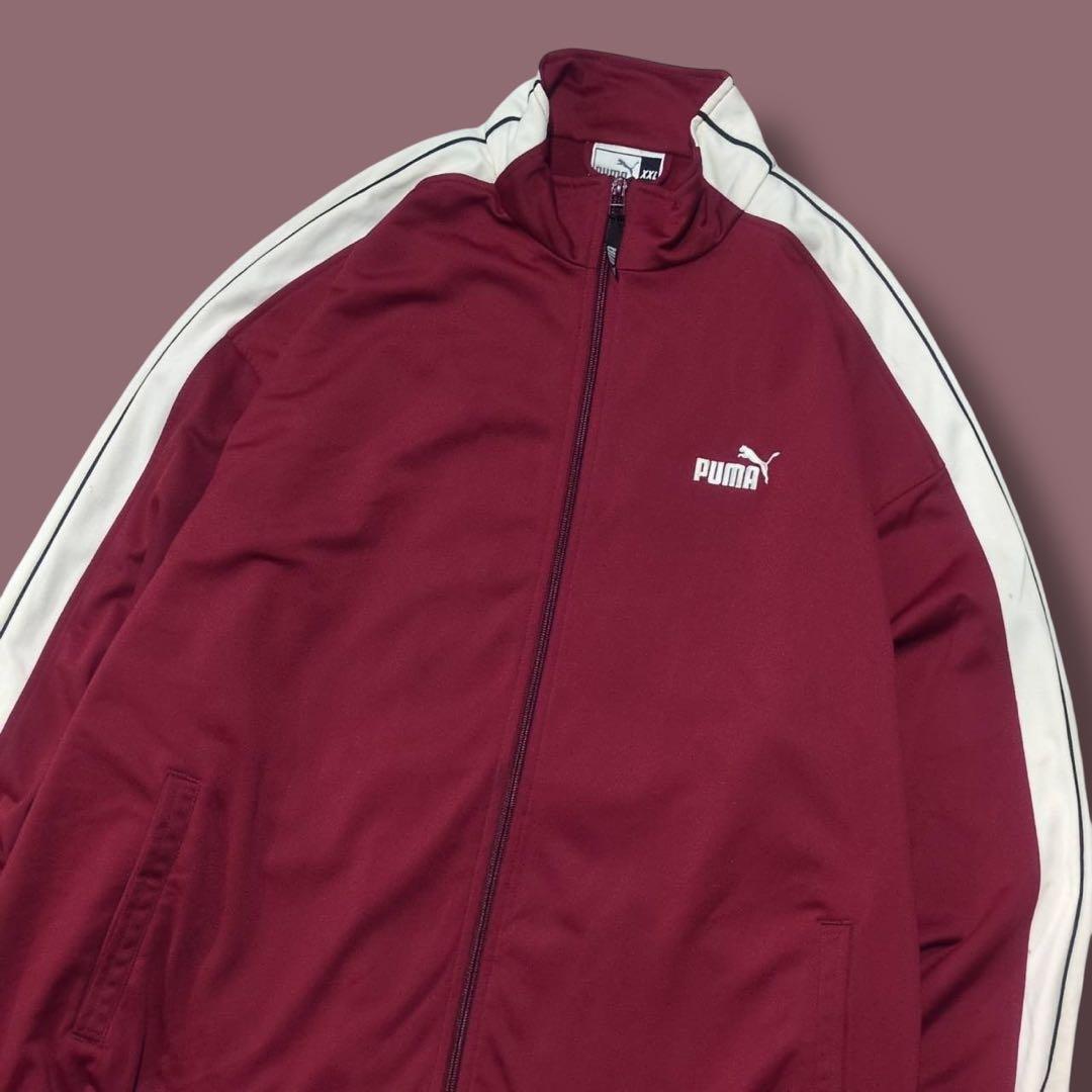 90s PUMA トラックジャケット　オーバーサイズ　グッドカラー　オールド