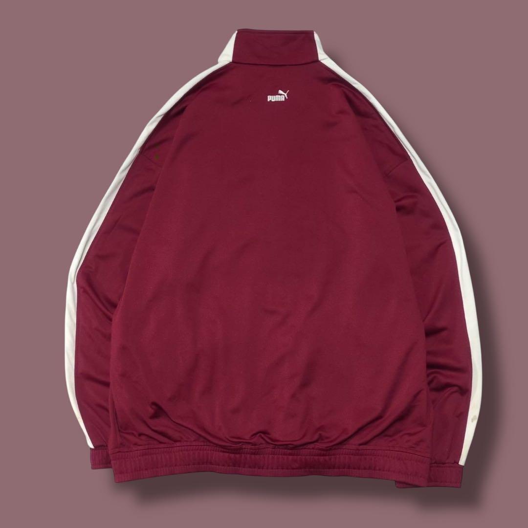 90s PUMA トラックジャケット　オーバーサイズ　グッドカラー　オールド