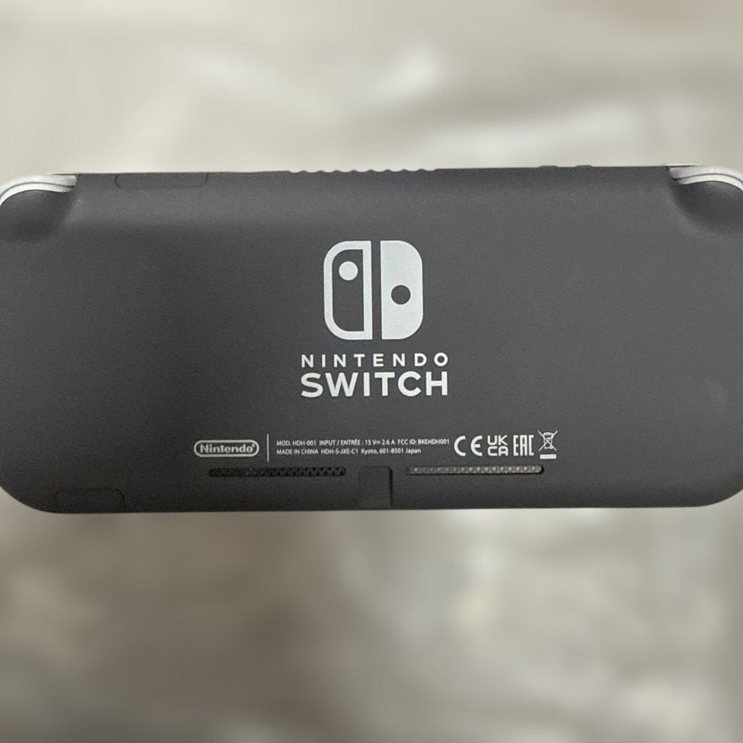 Nintendo Switch Lite グレー　本体　箱付