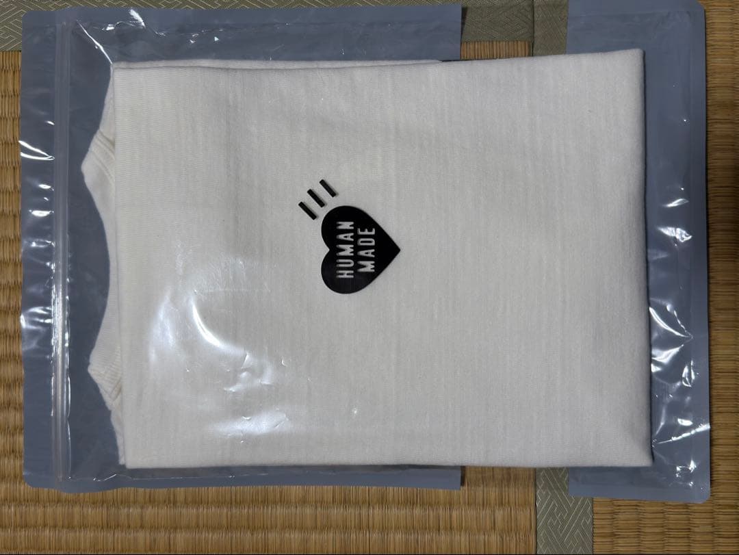 Human Made 神戸店限定　Lサイズ　ホワイトTシャツ KOBE