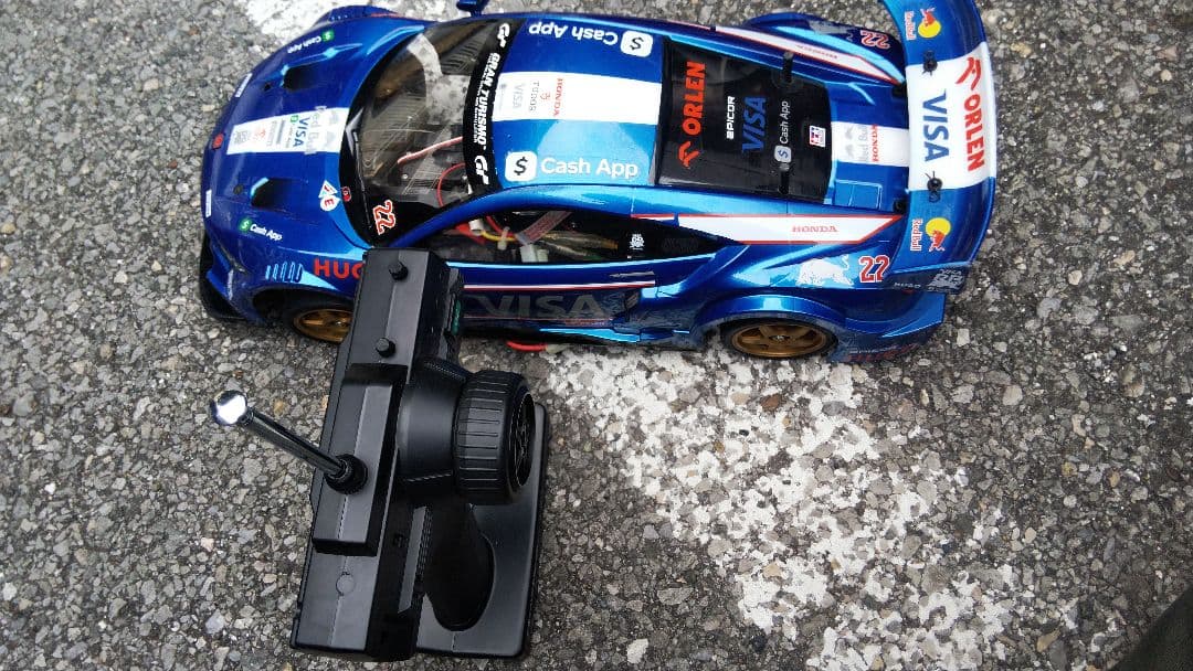 1/10ラジコンセット（ボディRAYBRIG　NSX）