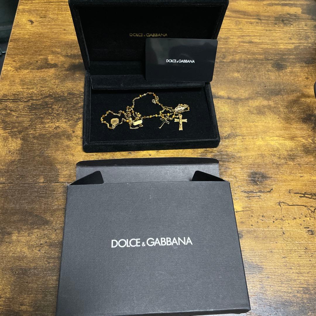 (かえる様用)Dolce &Gabbana ロザリオネックレス　ゴールド未使用