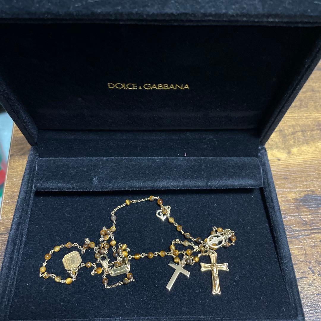 (かえる様用)Dolce &Gabbana ロザリオネックレス　ゴールド未使用