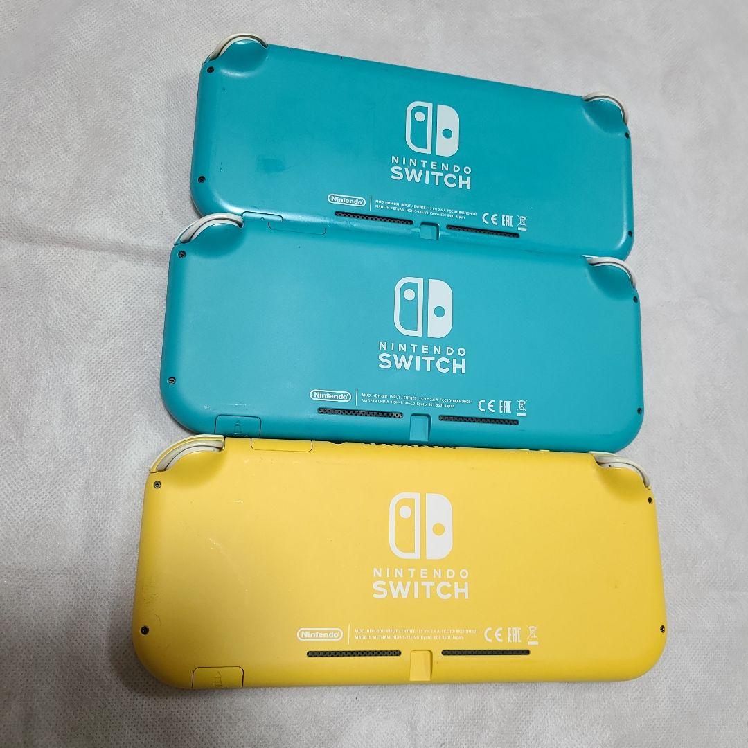 Nintendo Switchライト　３台ジャンク品