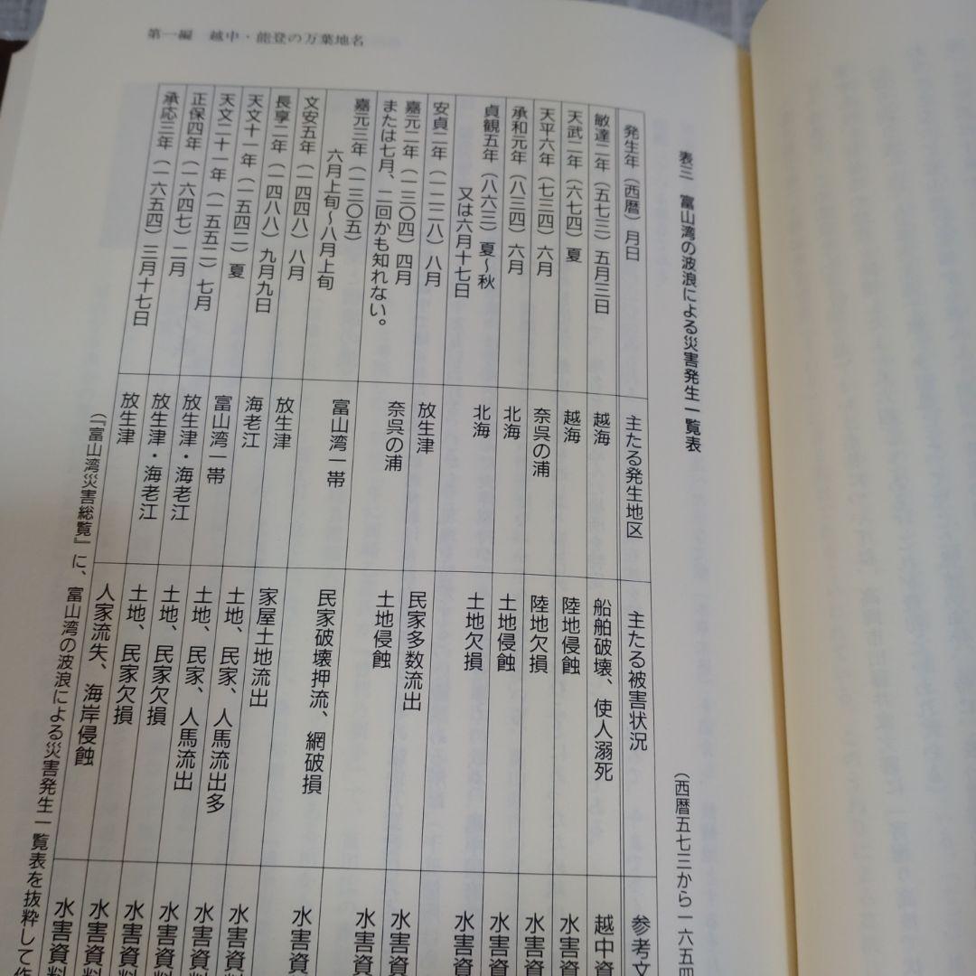 北陸地名伝承の研究　中葉博文　1998年　五月書房　定価 13,000円＋税