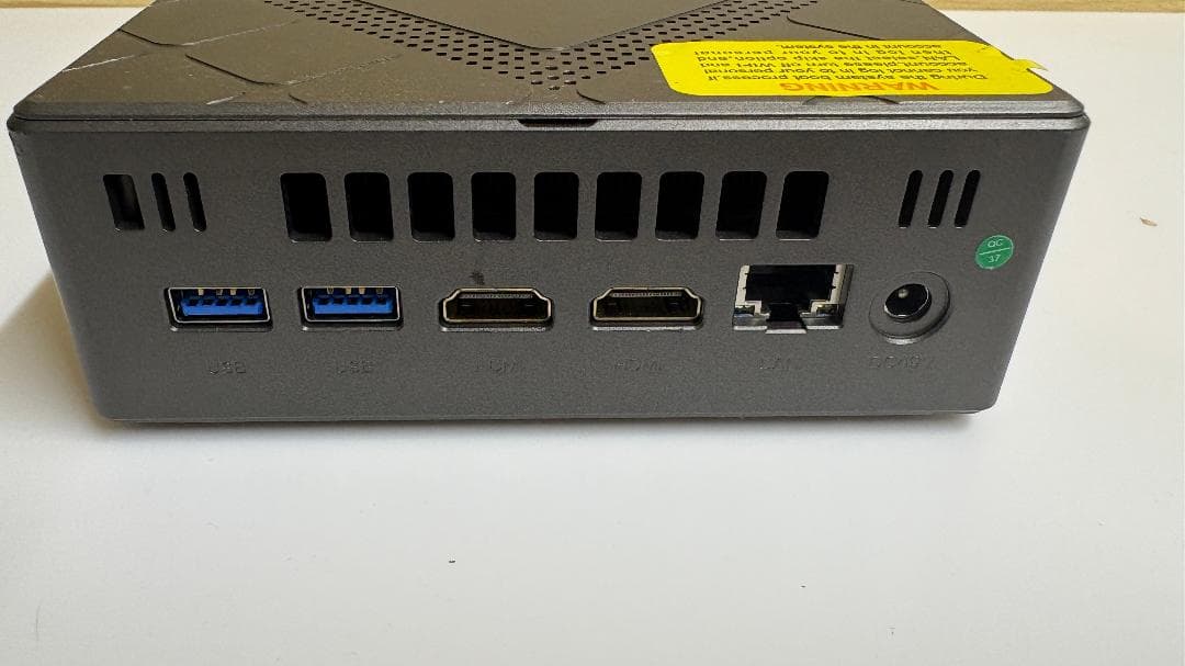 【NIPoGIMiniPC】i7-11390H/RAM16GB/SSD500GB