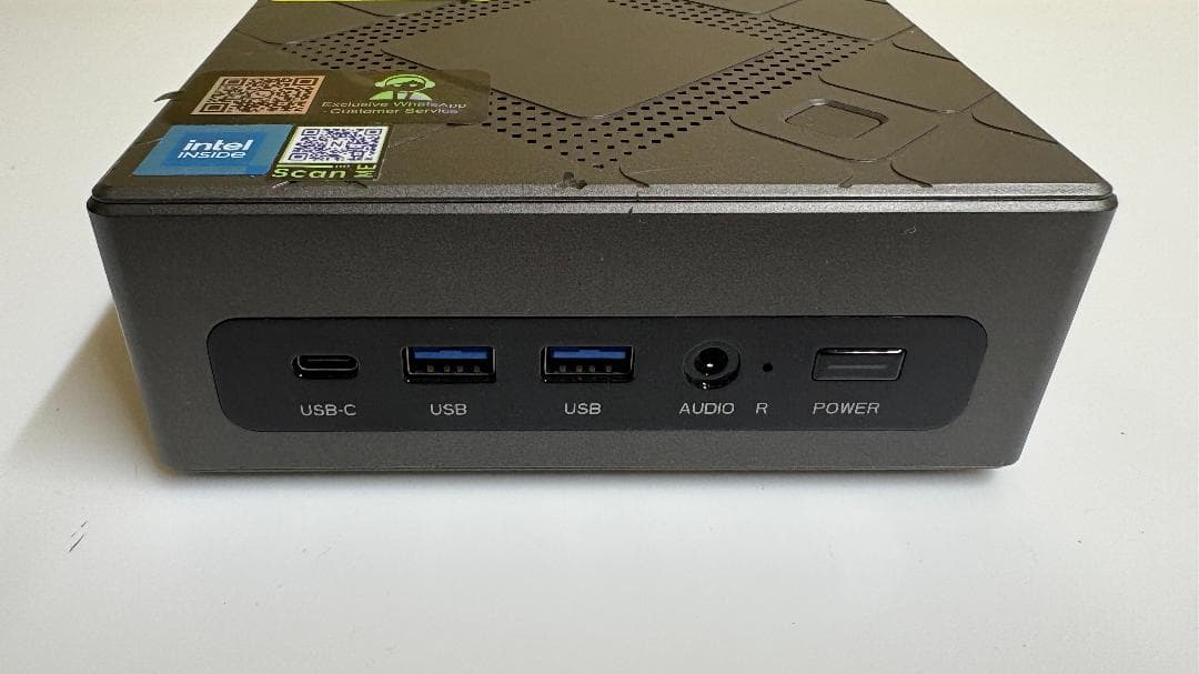 【NIPoGIMiniPC】i7-11390H/RAM16GB/SSD500GB