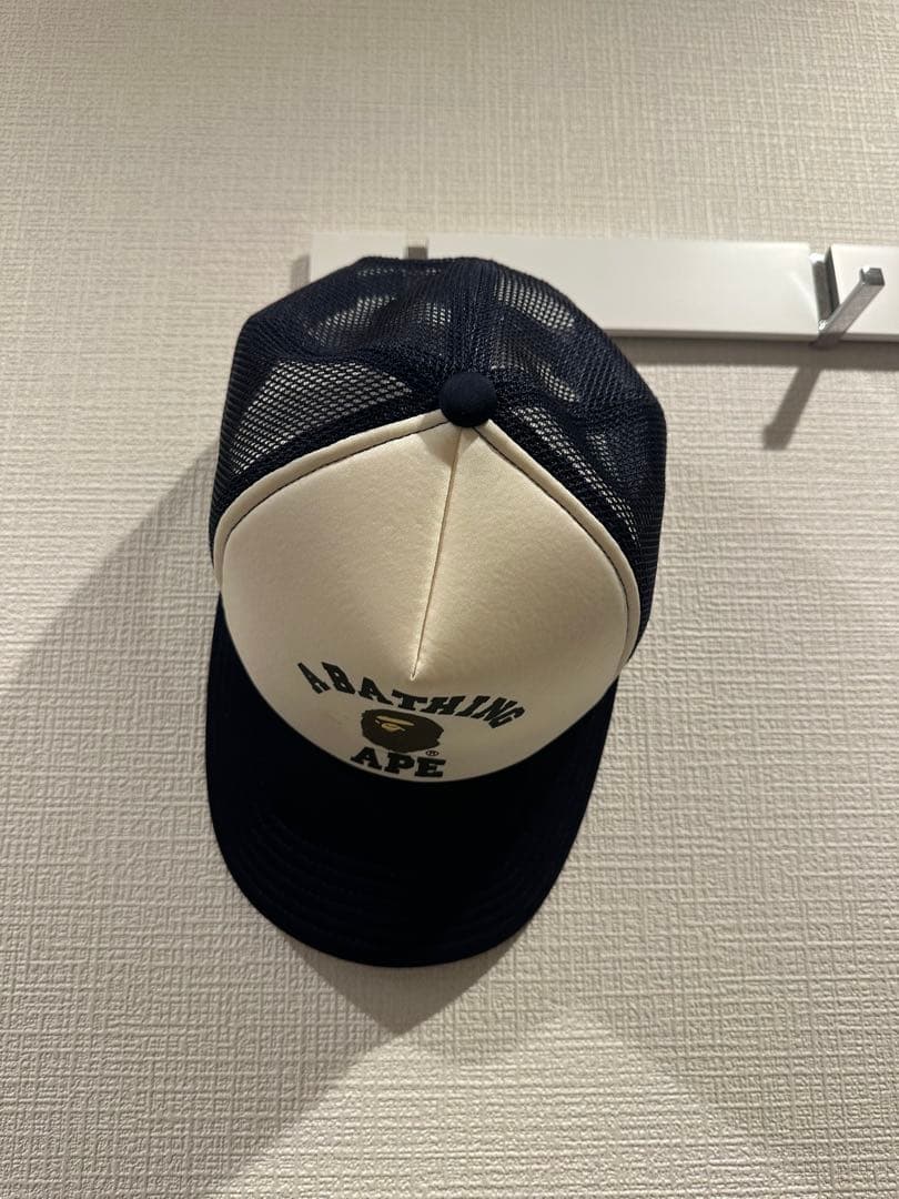 A bathing ape メッシュキャップ