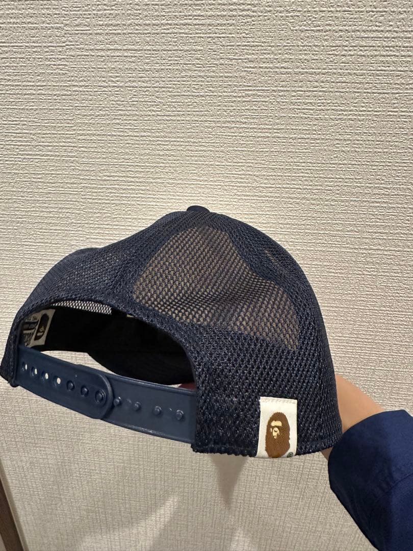 A bathing ape メッシュキャップ