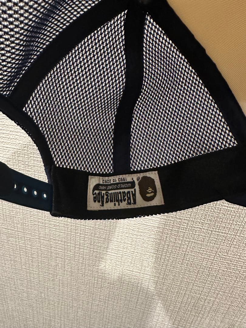 A bathing ape メッシュキャップ