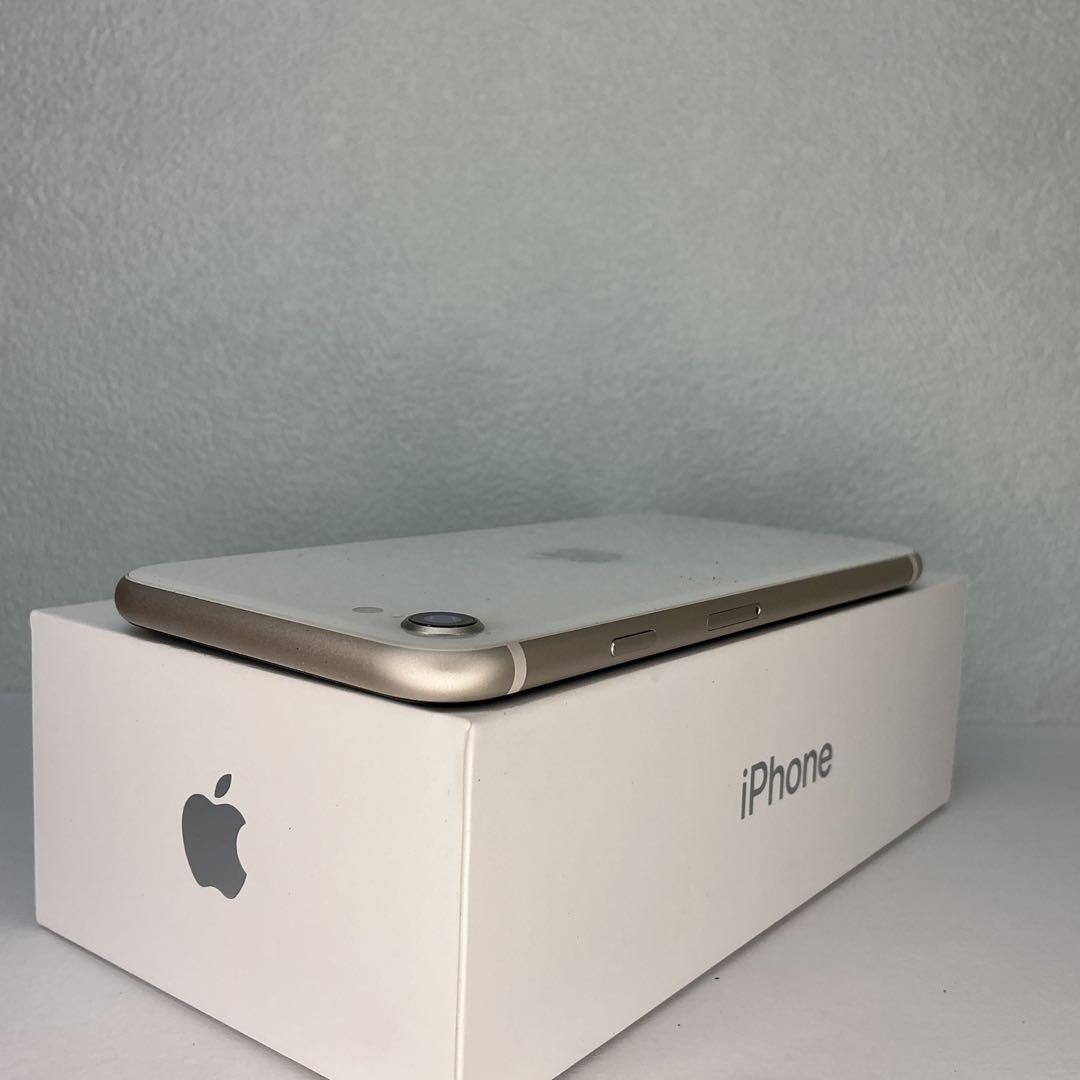 【美品】iPhoneSE3 128GB ￼大容量バッテリー100%SIMフリー