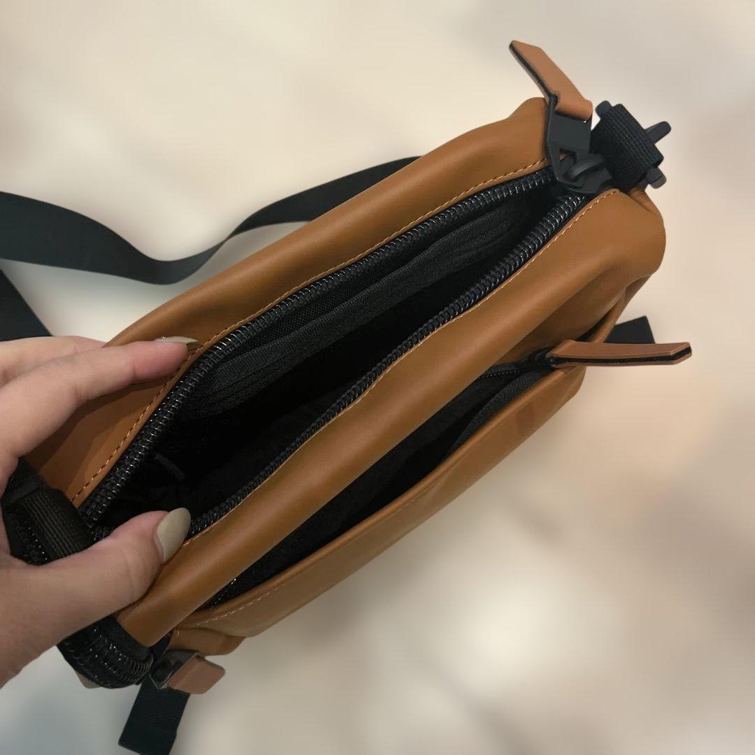 RAINSダッフルバック型バックパック&ショルダーバッグ2点セット/ブラウン