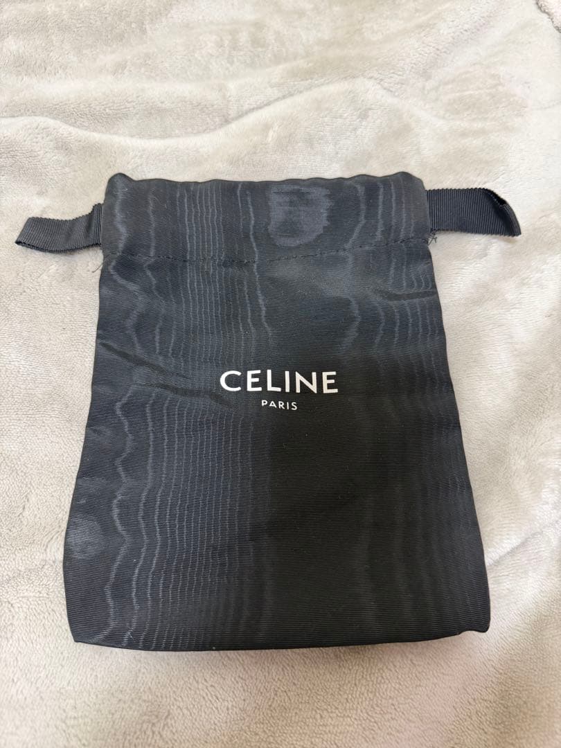 CELINE 三つ折り財布 ダークブラウン