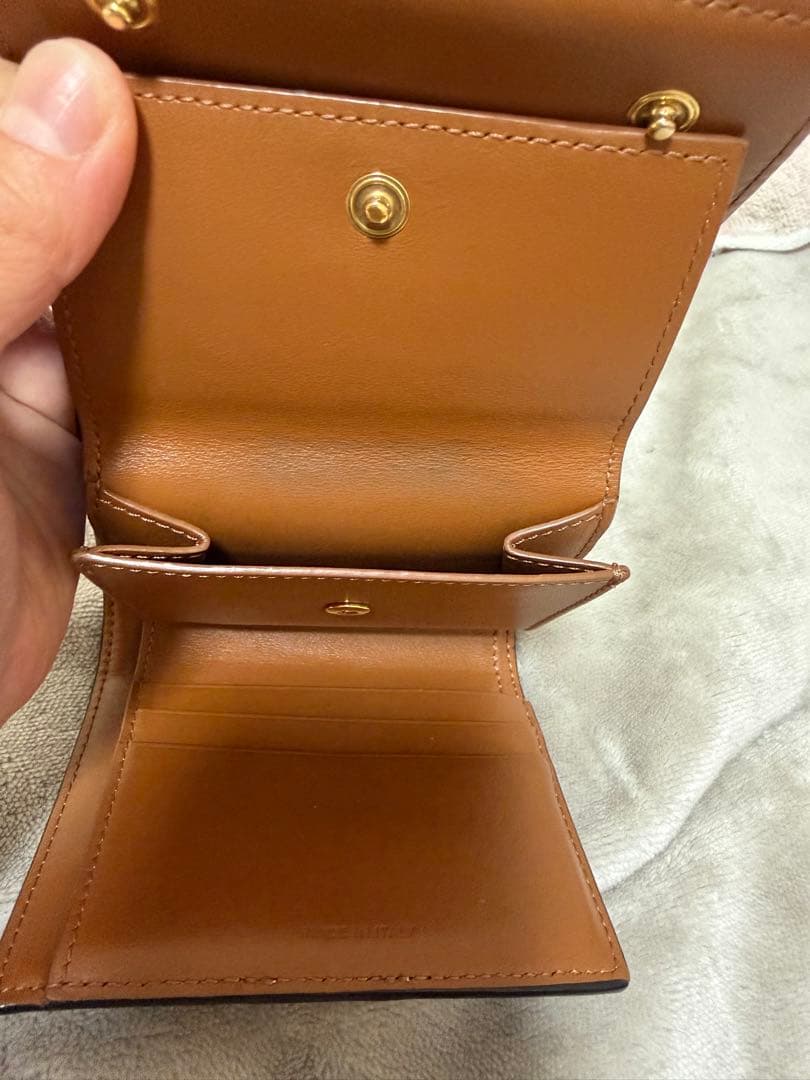 CELINE 三つ折り財布 ダークブラウン