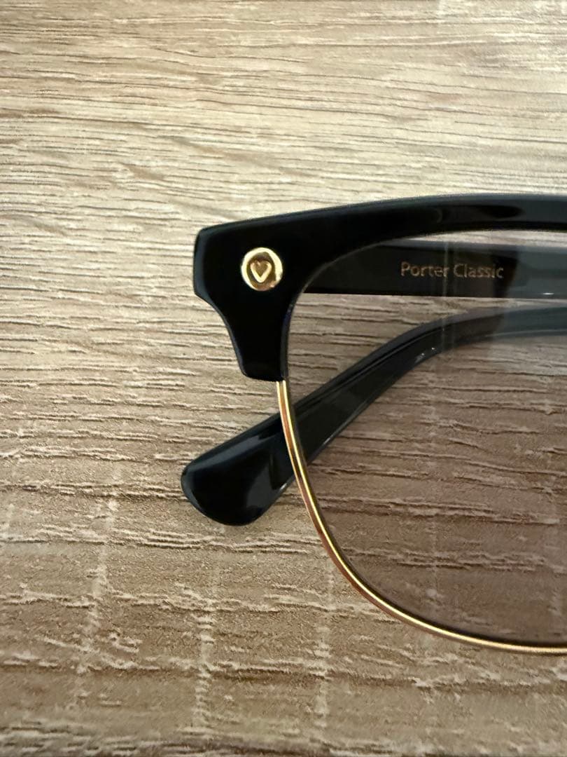 PORTER CLASSIC x 金子眼鏡 サングラス18K サーモント型