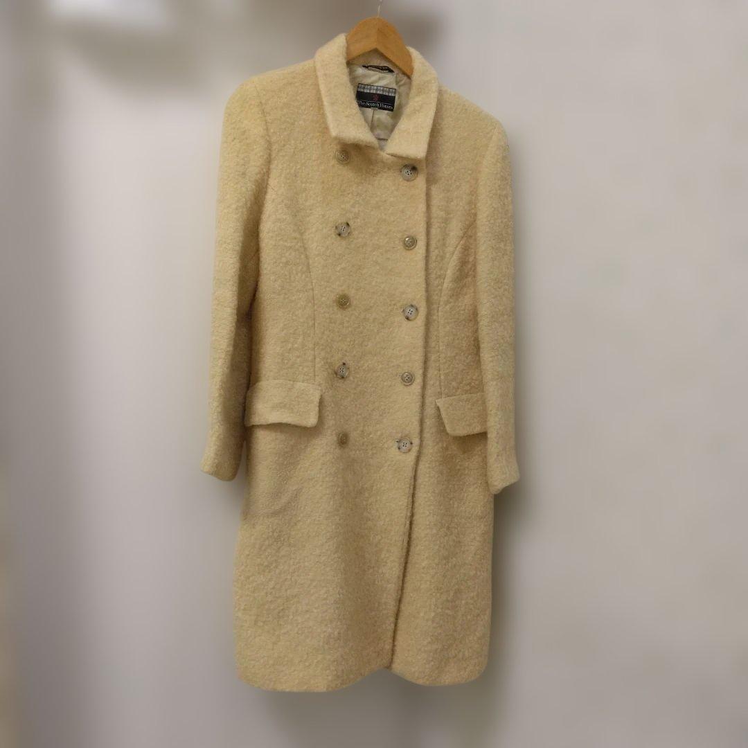 THE SCOTCH HOUSE ロングコート パステルイエロー