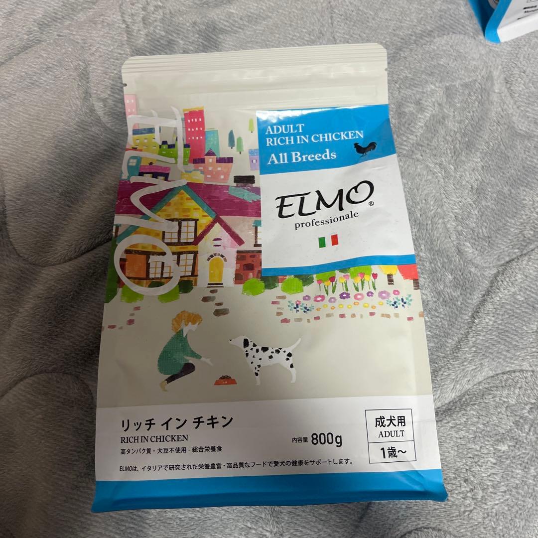 エルモ リッチインチキン　成犬用　800ｇ × 7袋(5.6キロ)