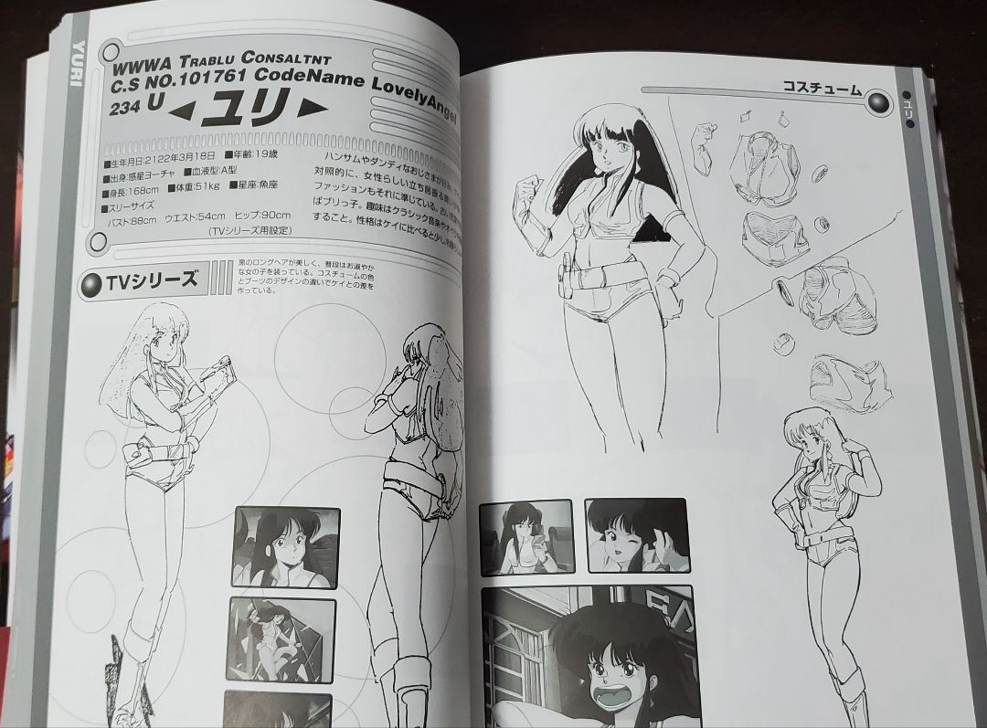 ダーティペア コンプリートアートワークス 帯付き 設定集