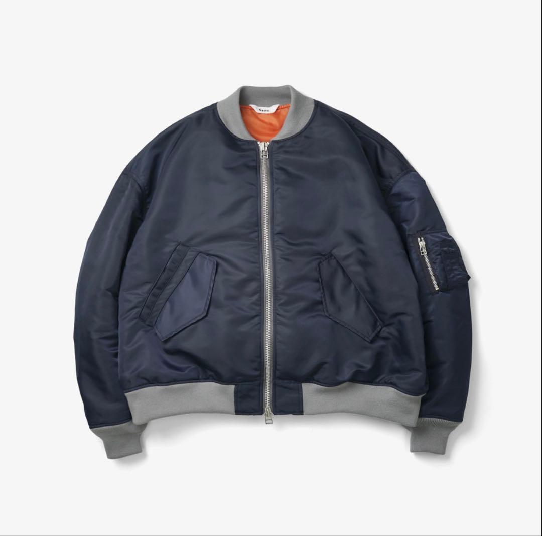 Name. / NYLON TWILL MA-1 ネイビー　サイズ3