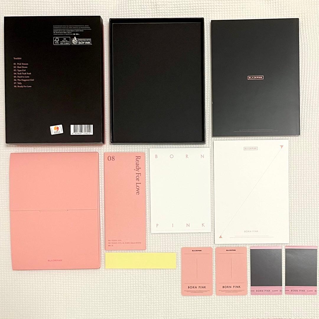 BLACKPINK リサ CD 封入 トレカ ポストカード BORN PINK