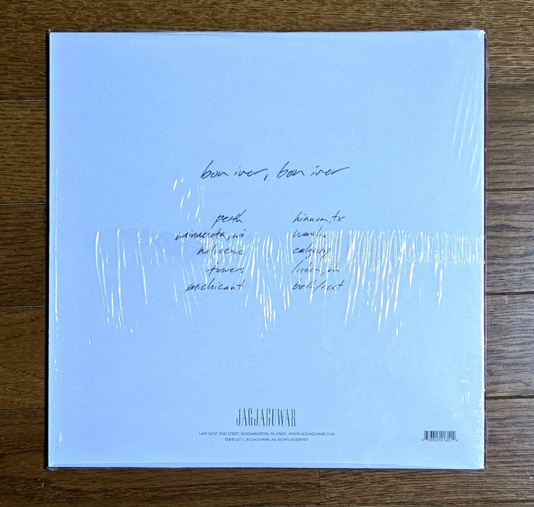 未聴 USオリジナル Bon Iver 「Bon Iver」レコード