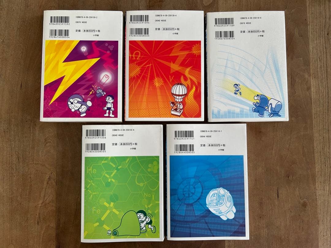 ドラえもん科学ワールド　13冊セット