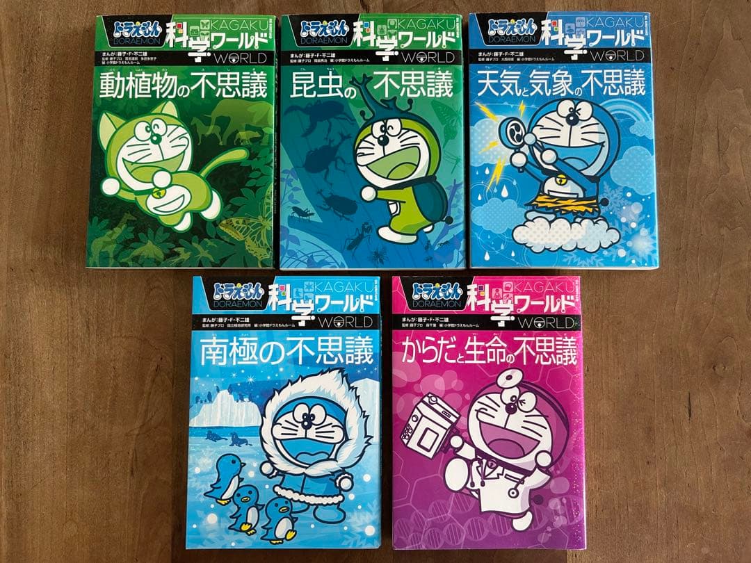 ドラえもん科学ワールド　13冊セット