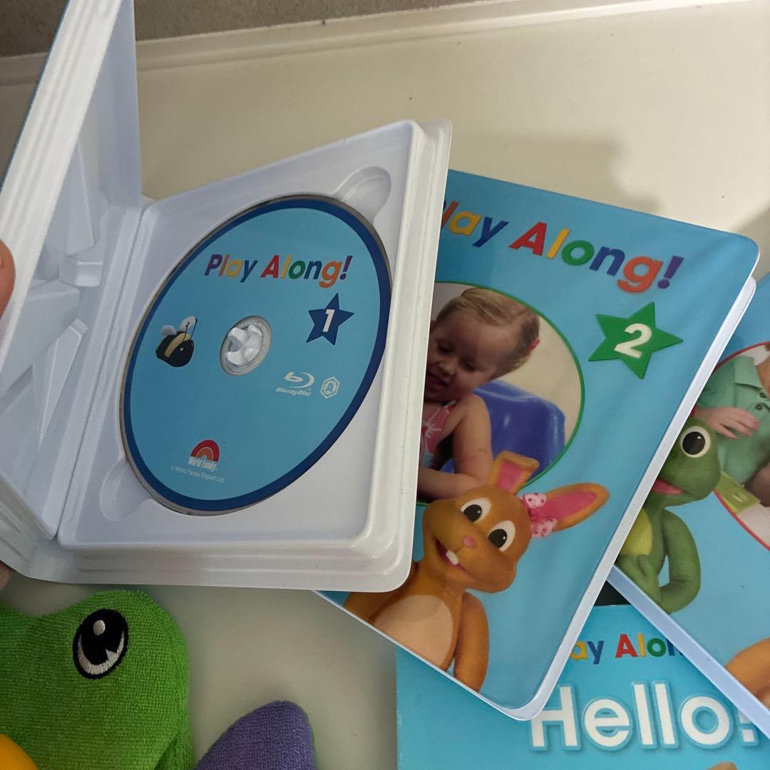 DWE ディズニー英語システム　プレイアロングセット　Blu-ray版